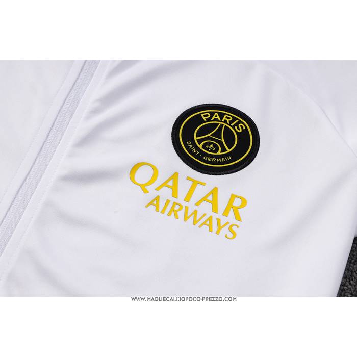 Tuta da Track Giacca
 Paris Saint-Germain Jordan 23-24 Bambino
 Bianco
